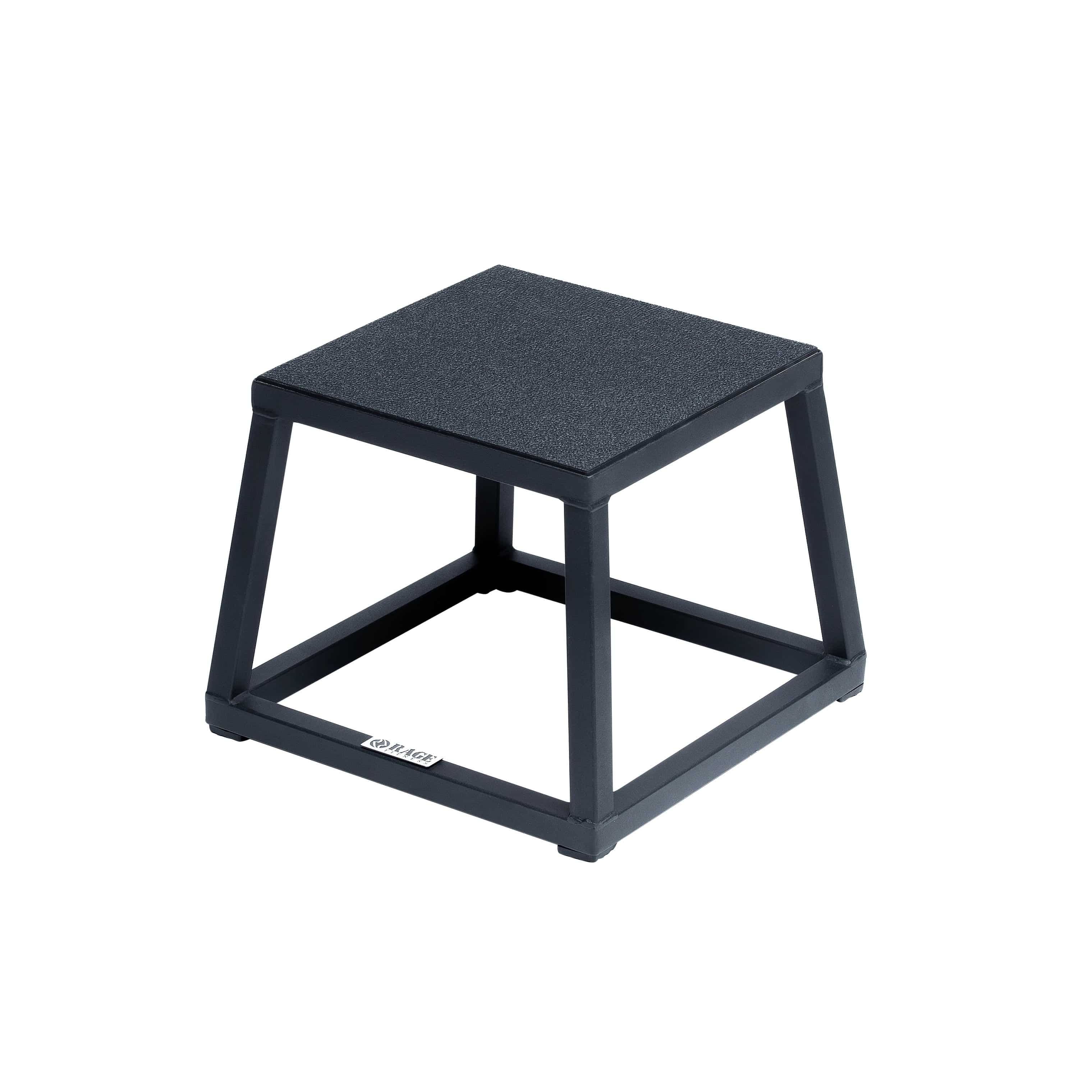 Steel Plyo Boxes – Heavy-Duty Plyometric Jump Platforms with Anti-Slip Rubber Top – Available in 12", and 18" Heights – Stackable, Stable, Built for Strength and Conditioning