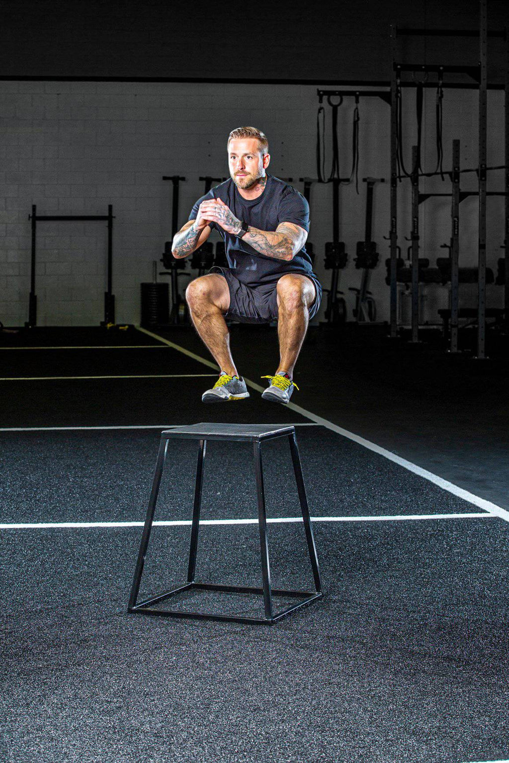 Steel Plyo Boxes – Heavy-Duty Plyometric Jump Platforms with Anti-Slip Rubber Top – Available in 12", and 18" Heights – Stackable, Stable, Built for Strength and Conditioning