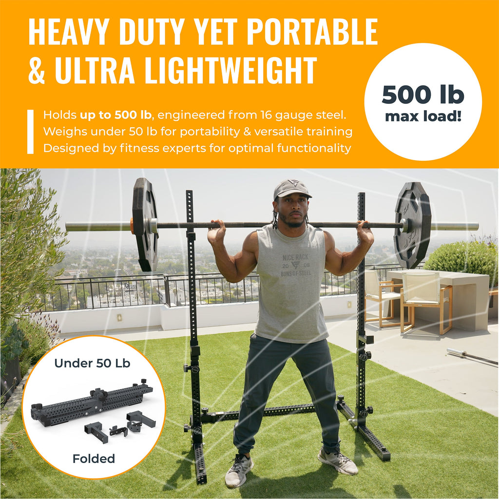 Verse® Agile Rack NEO — Ultra-lightweight Portable Squat Rack