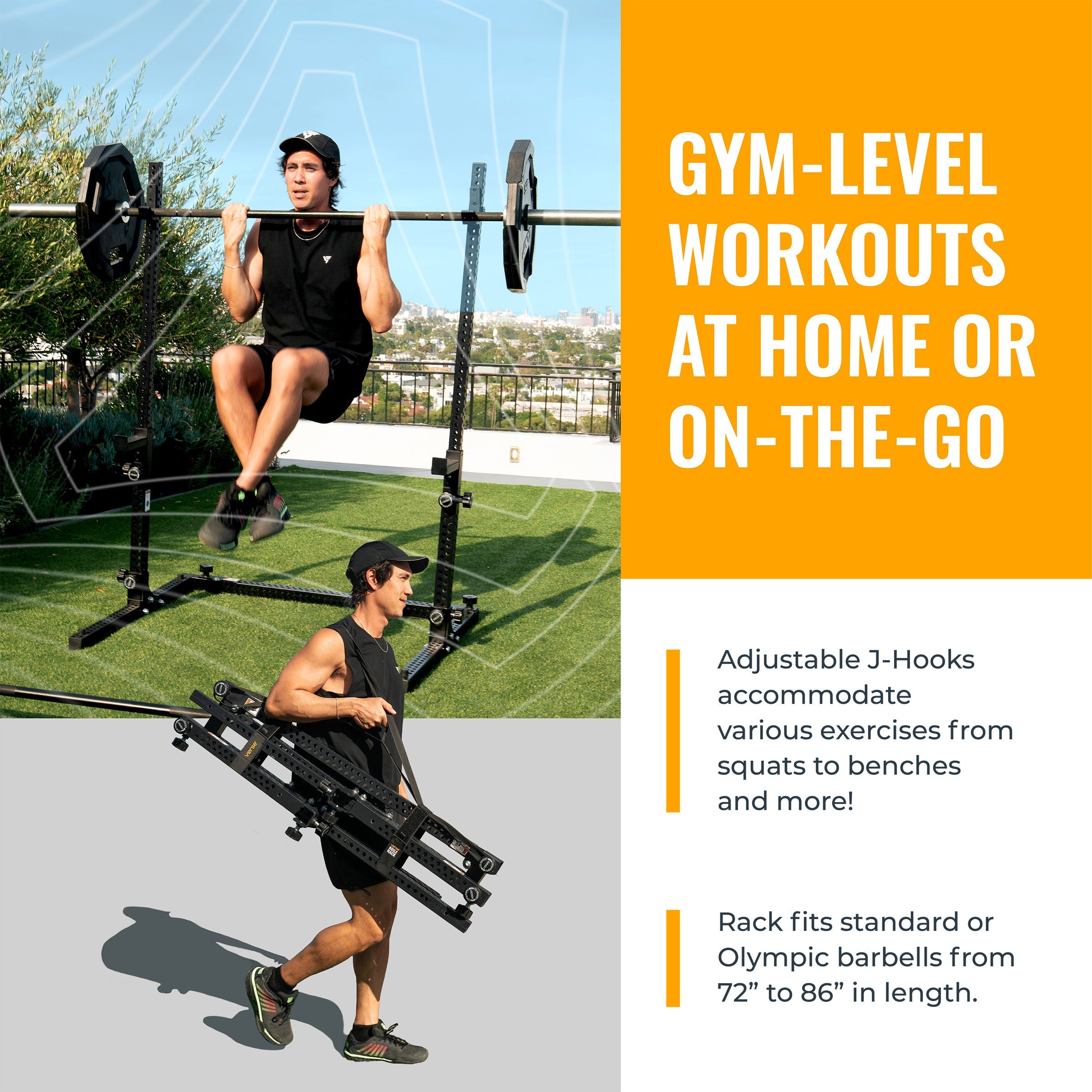 Verse® Agile Rack NEO — Ultra-lightweight Portable Squat Rack