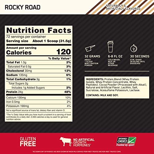 Optimum Nutrition Gold Standard 100% Protein Powder