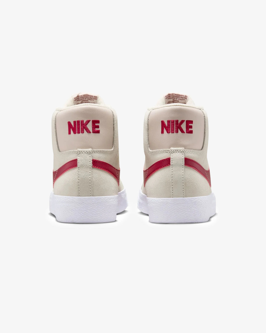 NIKE SB ZOOM BLAZER MID - PALEIVORY/ NOBLERED