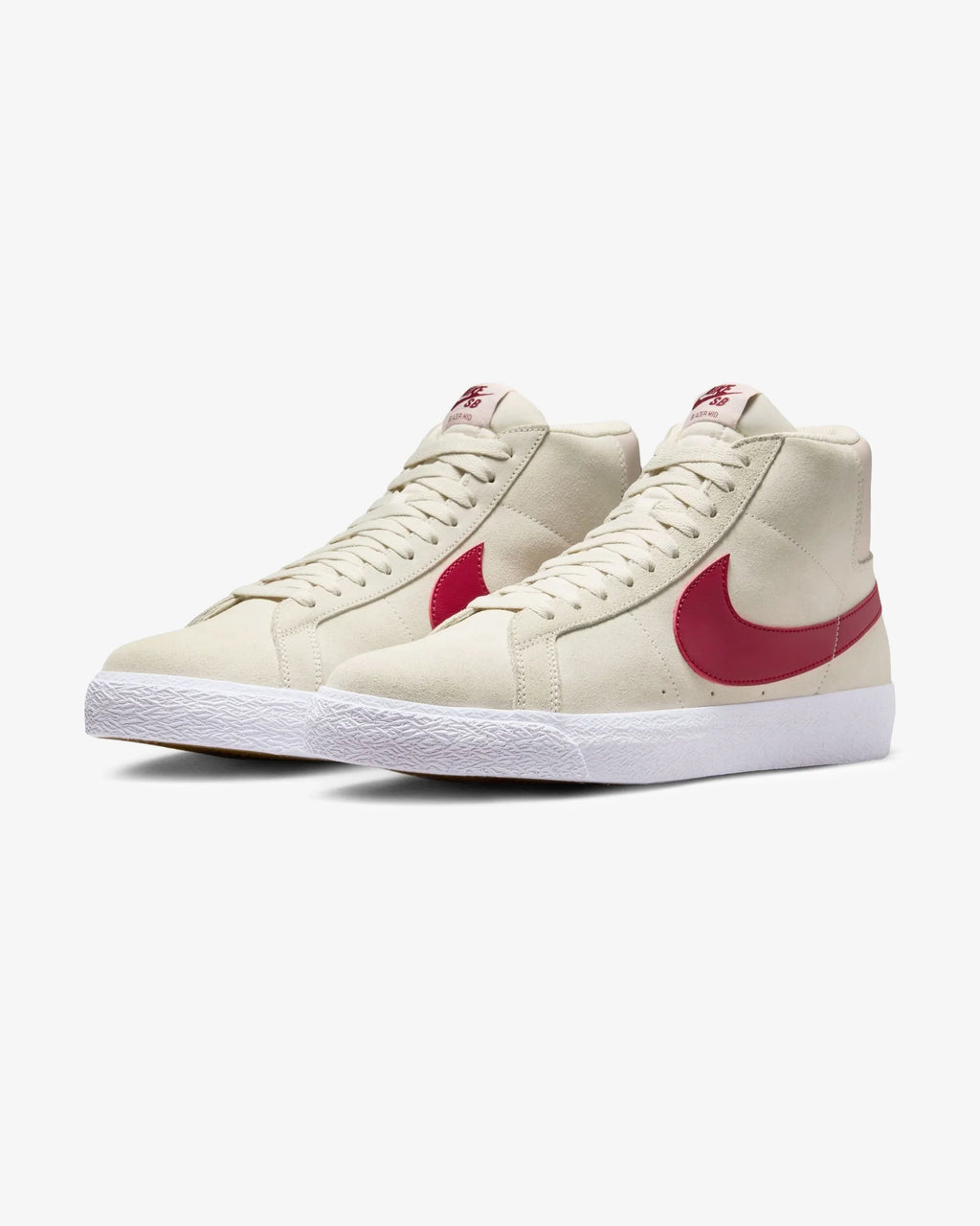 NIKE SB ZOOM BLAZER MID - PALEIVORY/ NOBLERED