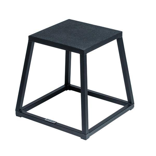 Steel Plyo Boxes – Heavy-Duty Plyometric Jump Platforms with Anti-Slip Rubber Top – Available in 12", and 18" Heights – Stackable, Stable, Built for Strength and Conditioning