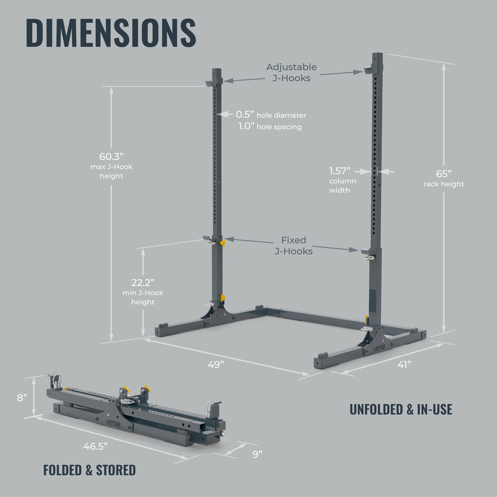 Verse® Agile Rack — Folding and Portable