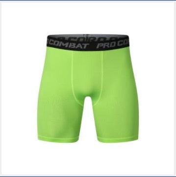 New Male Fitness Quick-Drying Tight Shorts Elastic Compression Leggings Training Pants Men Running Shorts Comfort Black Gray Mens Running Compression Pants Workout Cool Quick Dry Sports Shorts for Running Athletic Underwear