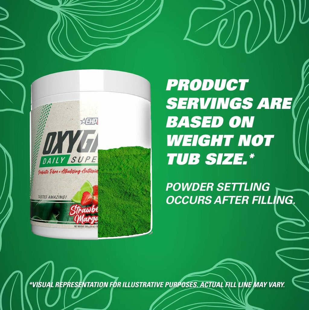 EHP Labs OxyGreens Super Greens Powder | Strawberry Margarita