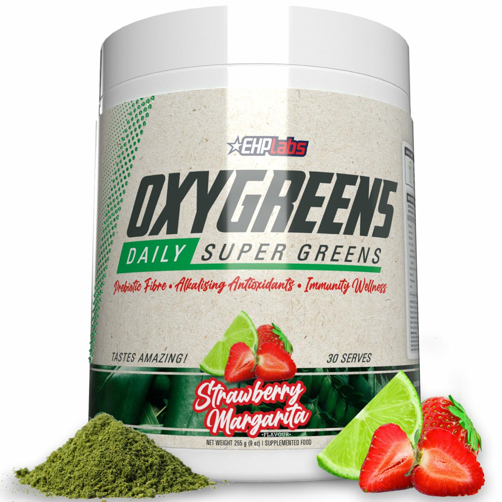 EHP Labs OxyGreens Super Greens Powder | Strawberry Margarita