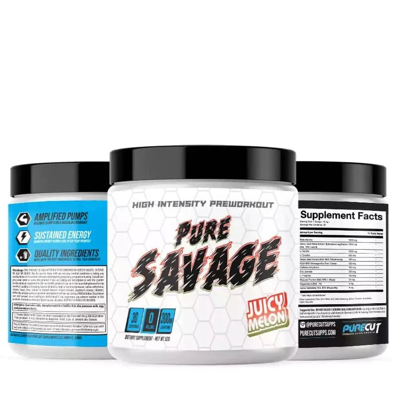 Pure Savage // High Stim Preworkout